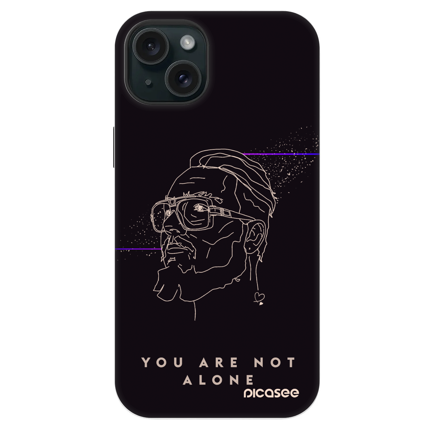 Picasee Fashion Case MagSafe pre Apple iPhone 14 Plus - You are not alone