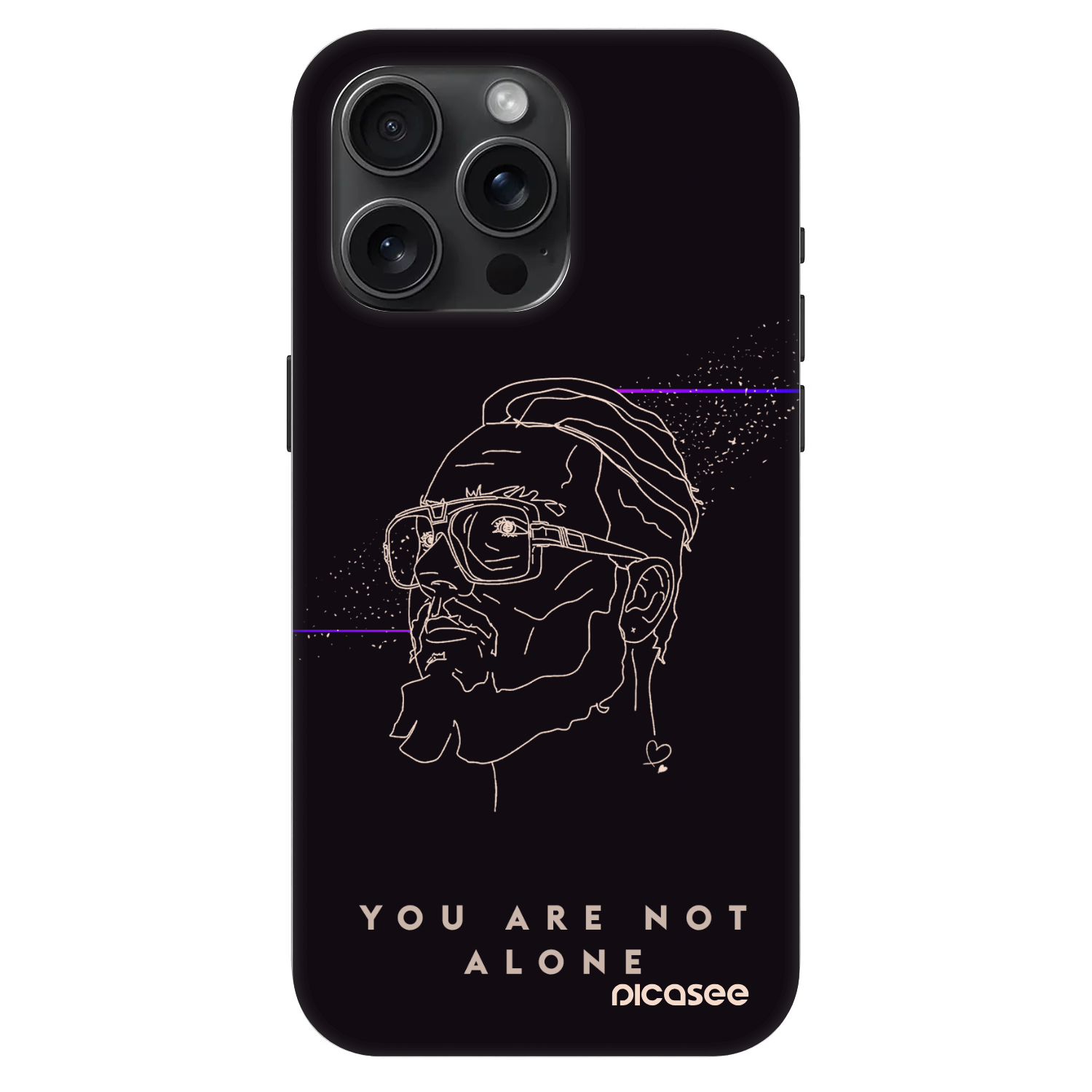 Fashion Case MagSafe pre Apple iPhone 15 Pro Max - You are not alone