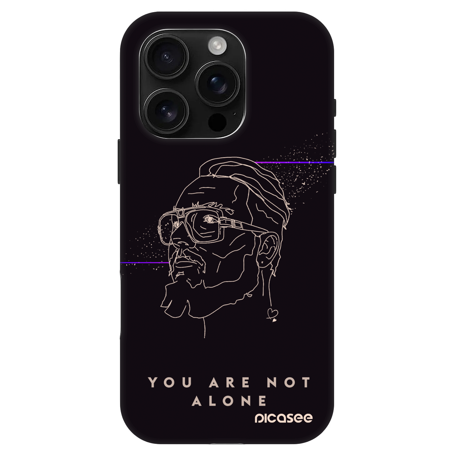 Picasee Fashion Case MagSafe pre Apple iPhone 16 Pro - You are not alone