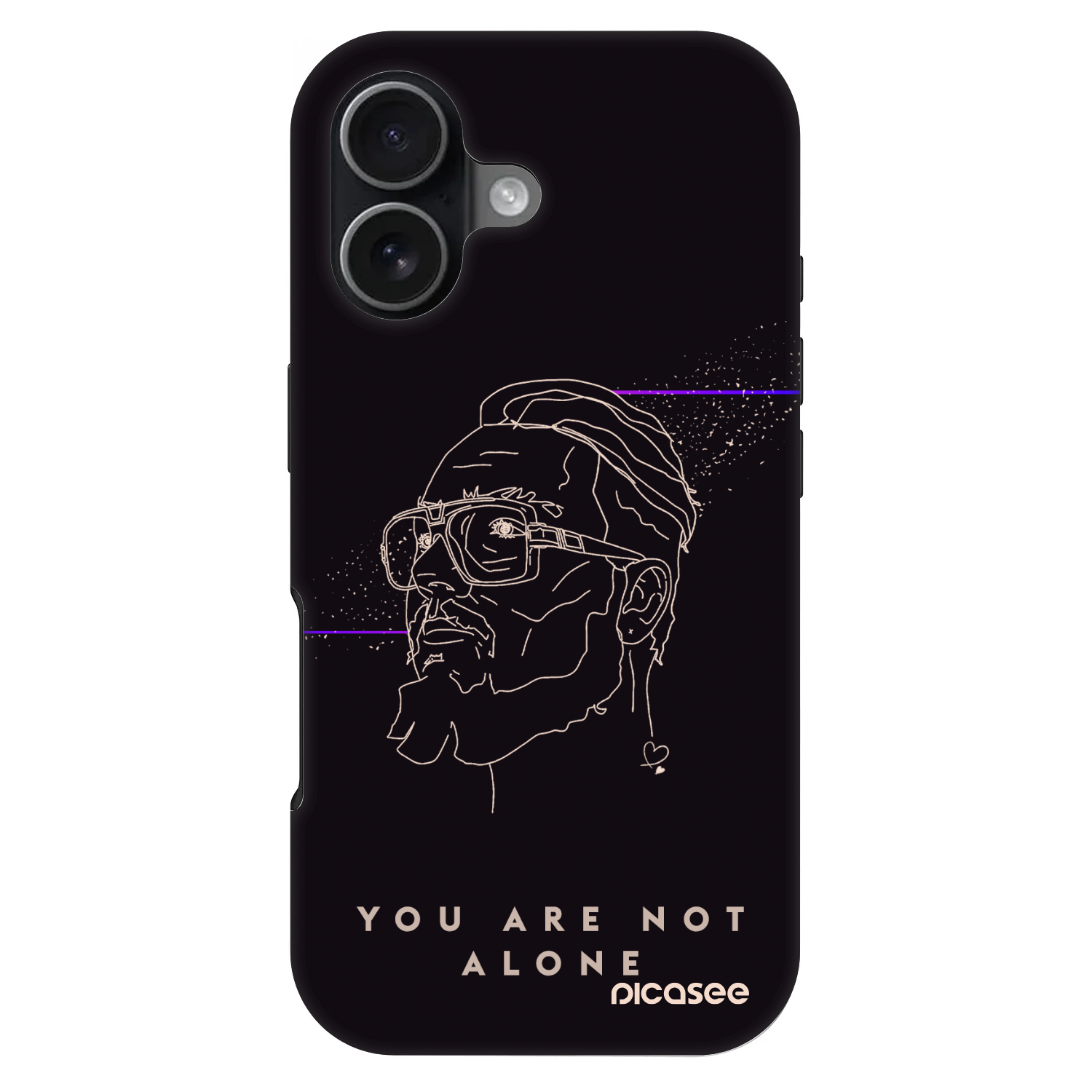 Picasee Fashion Case MagSafe pre Apple iPhone 17 - You are not alone