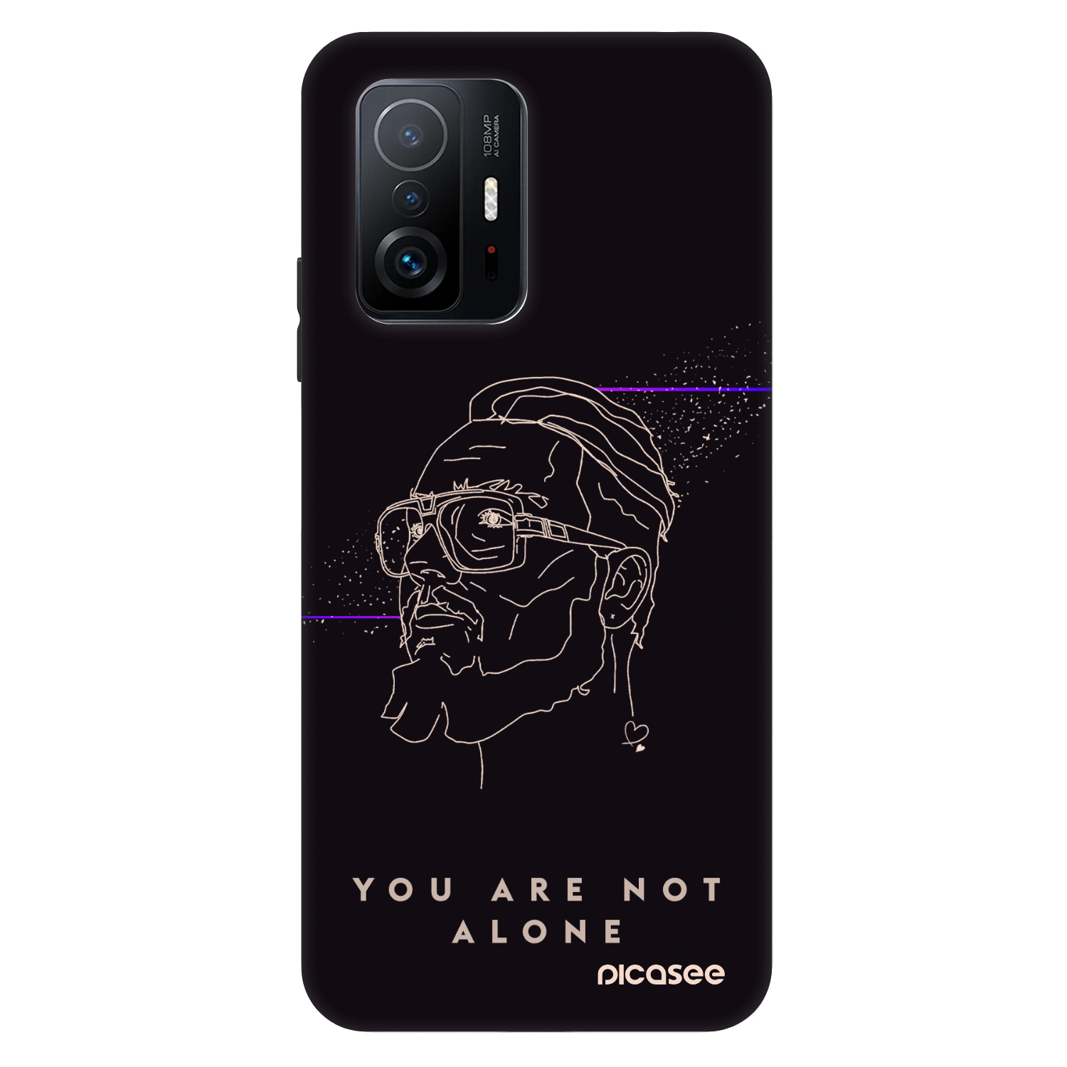 Picasee Fashion Case pre Xiaomi 11T - You are not alone
