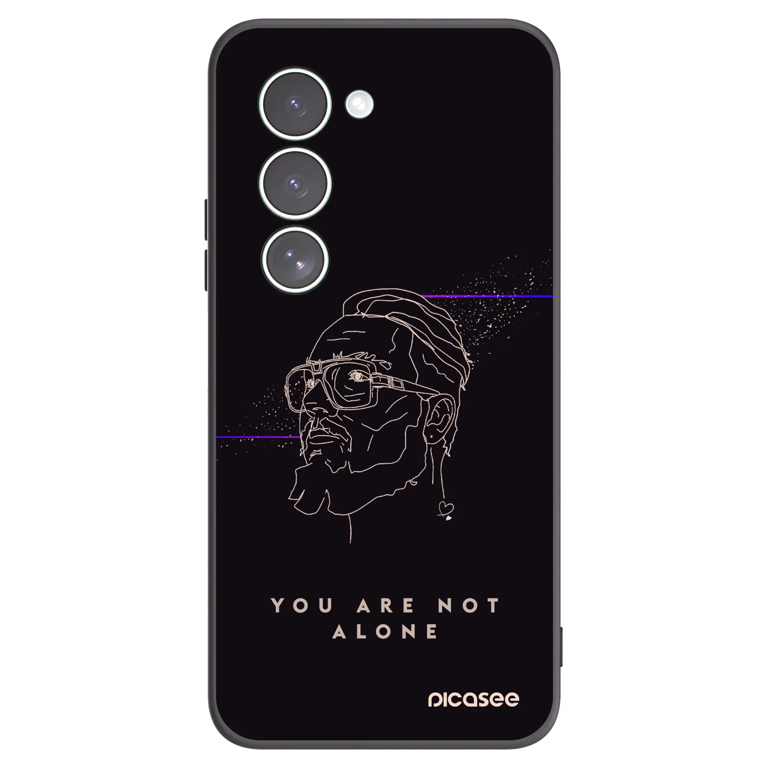 Picasee silikónový čierny obal pre Xiaomi Redmi 15 5G - You are not alone