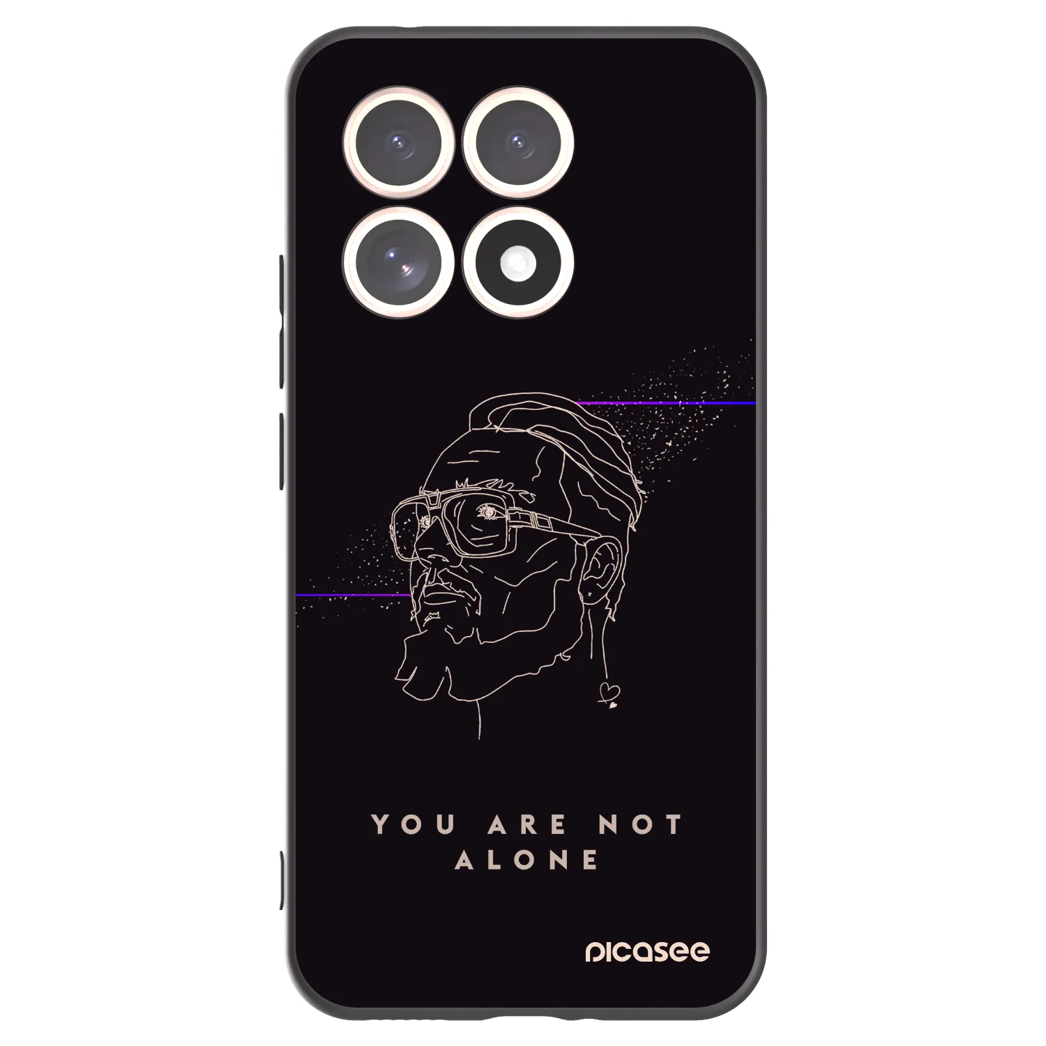 Picasee silikónový čierny obal pre Xiaomi 15T - You are not alone