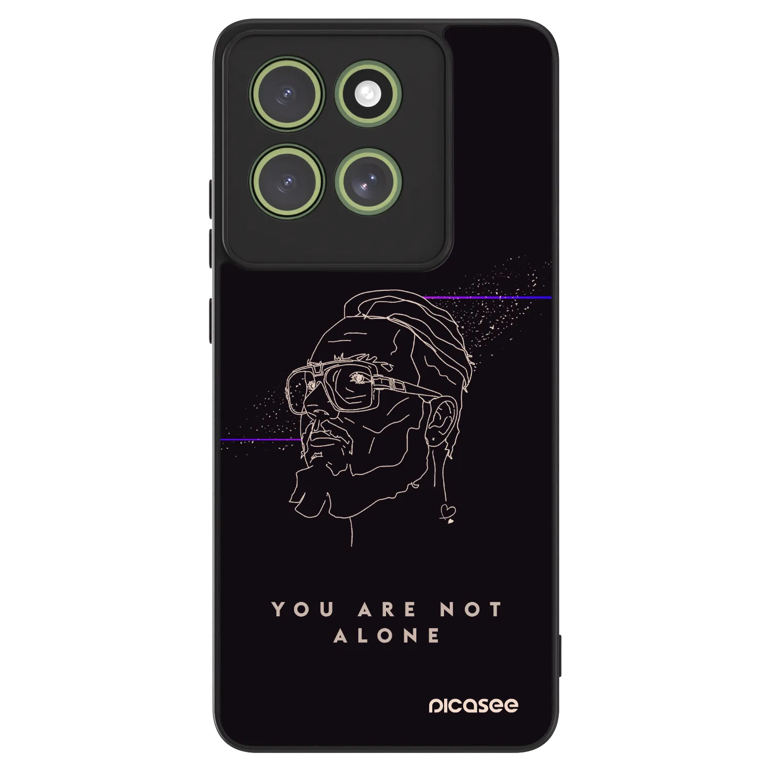 Picasee ULTIMATE CASE pro Motorola Moto G86 Power 5G - You are not alone