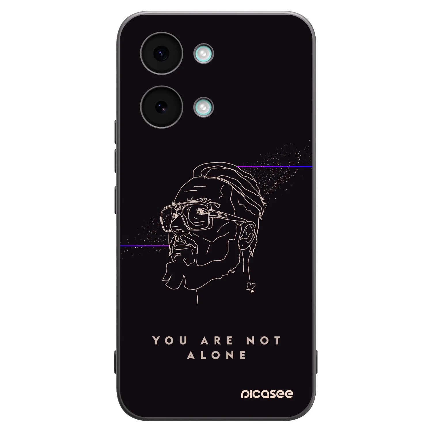 Picasee silikónový čierny obal pre Xiaomi Poco X8 Pro Max - You are not alone