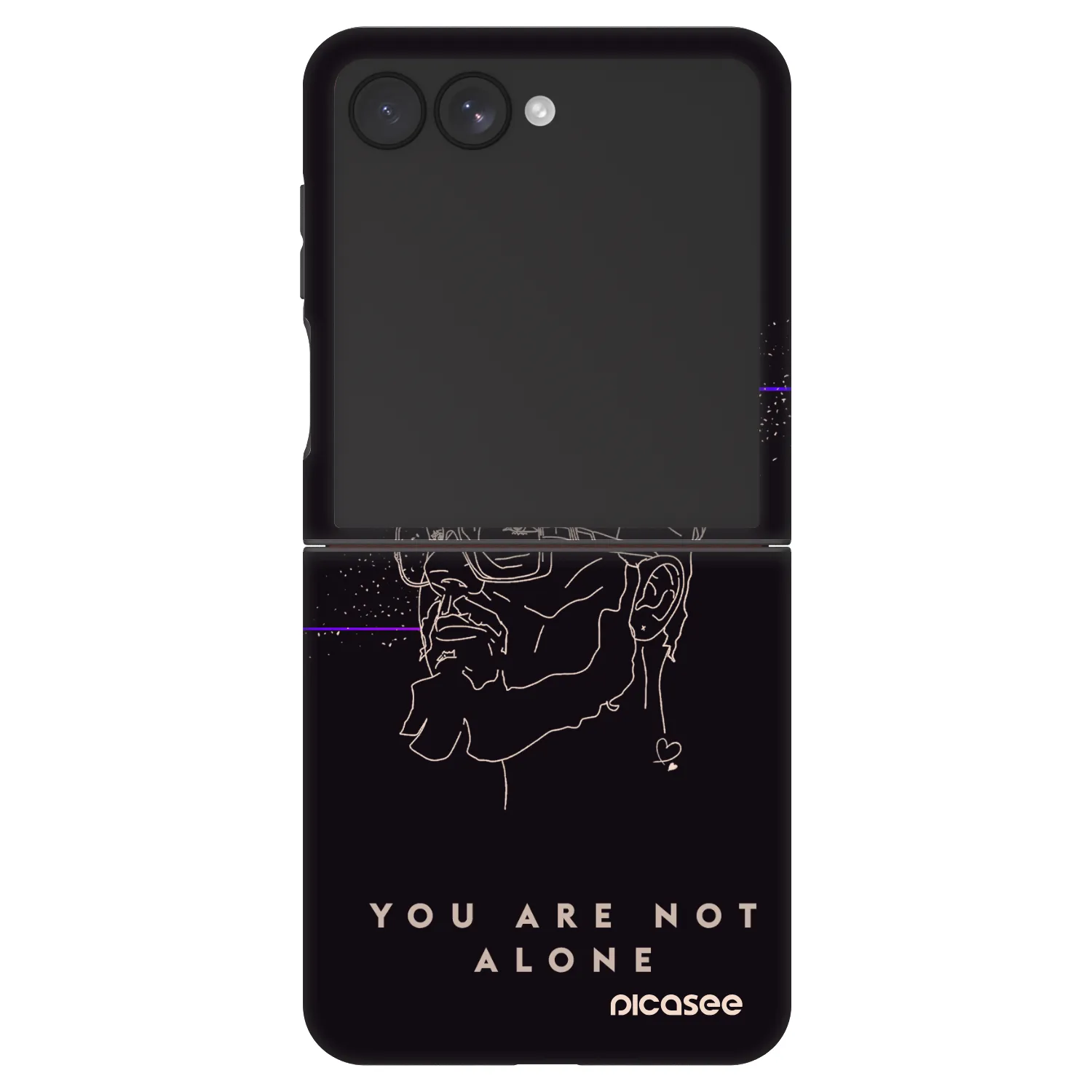 Picasee Fashion Case pre Samsung Galaxy Z Flip7 5G - You are not alone