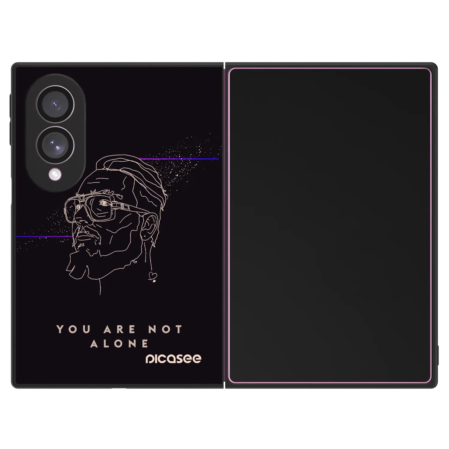 Picasee ULTIMATE CASE pro Samsung Galaxy Z Fold8 5G - You are not alone
