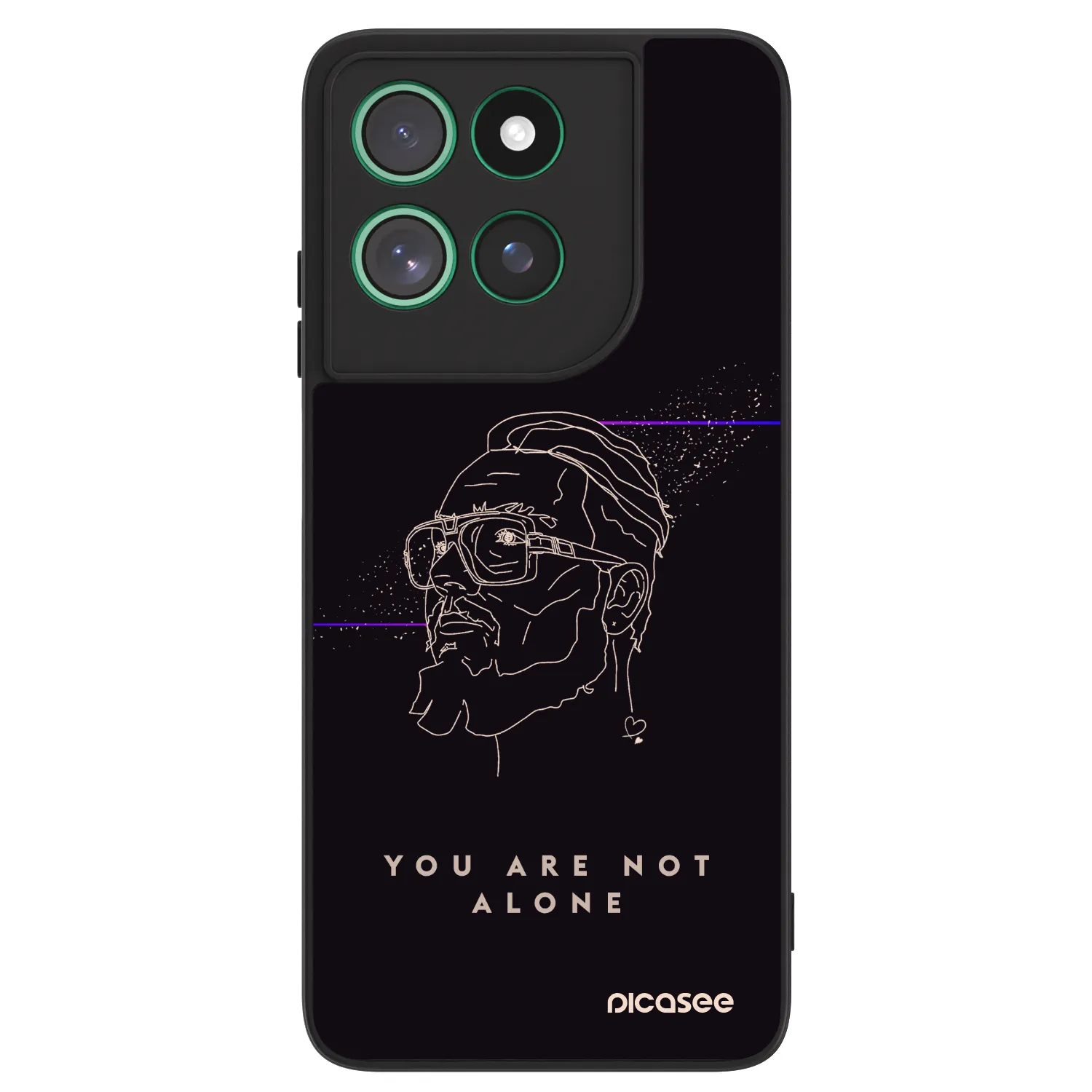 Picasee ULTIMATE CASE pro Motorola Moto G57 Power - You are not alone