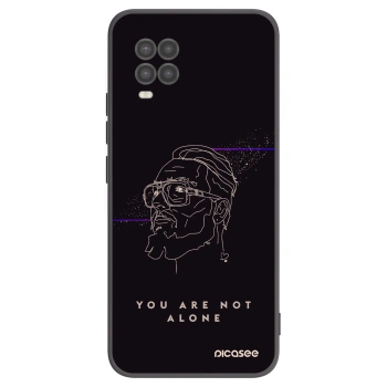 Picasee silikónový čierny obal pre Xiaomi Mi 10 Lite - You are not alone