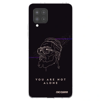 Picasee silikónový prehľadný obal pre Samsung Galaxy A42 A426B - You are not alone
