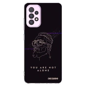Picasee silikónový prehľadný obal pre Samsung Galaxy A32 5G A326B - You are not alone