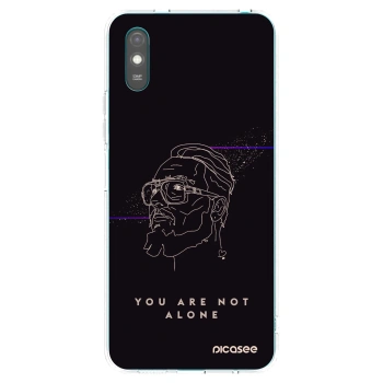 Picasee silikónový prehľadný obal pre Xiaomi Redmi 9AT - You are not alone
