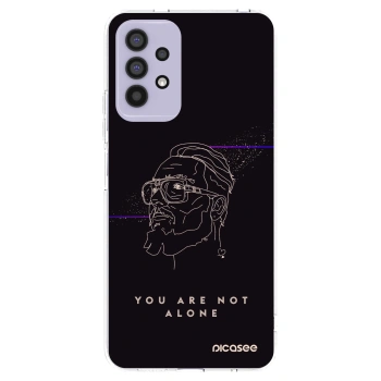 Picasee silikónový prehľadný obal pre Samsung Galaxy A32 4G SM-A325F - You are not alone