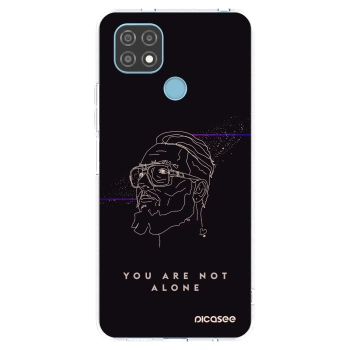 Picasee silikónový prehľadný obal pre Realme C21 - You are not alone