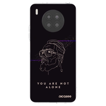 Picasee silikónový prehľadný obal pre Huawei Nova 8i - You are not alone