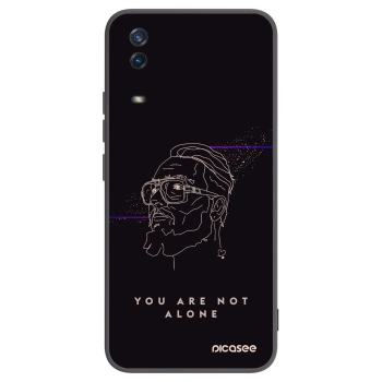 Picasee silikónový čierny obal pre Vivo Y11s - You are not alone