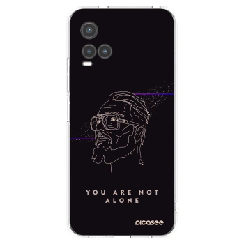 Picasee silikónový prehľadný obal pre Vivo Y33s - You are not alone