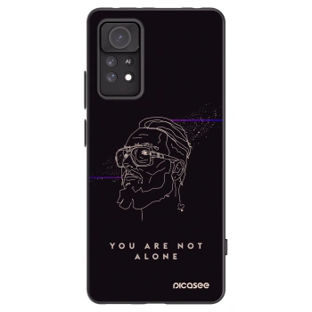 Picasee silikónový čierny obal pre Xiaomi Redmi Note 11 Pro - You are not alone