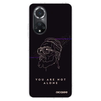 Picasee silikónový prehľadný obal pre Huawei Nova 9 SE - You are not alone