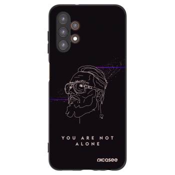Picasee silikónový čierny obal pre Samsung Galaxy A13 4G A135 - You are not alone
