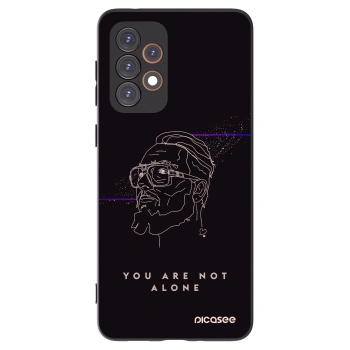 Picasee silikónový čierny obal pre Samsung Galaxy A33 5G A336 - You are not alone