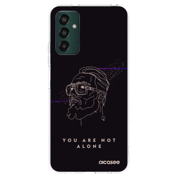 Picasee silikónový prehľadný obal pre Samsung Galaxy M13 M135F - You are not alone