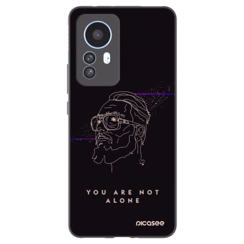Picasee silikónový čierny obal pre Xiaomi 12T Pro - You are not alone