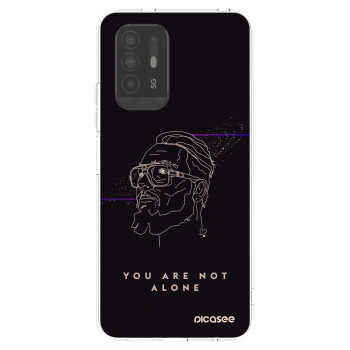 Picasee silikónový prehľadný obal pre OPPO A94 5G - You are not alone