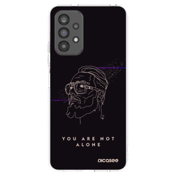 Picasee silikónový prehľadný obal pre Samsung Galaxy A73 5G - You are not alone