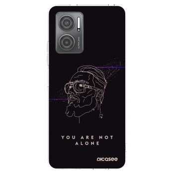 Picasee silikónový prehľadný obal pre Xiaomi Redmi 10 5G - You are not alone