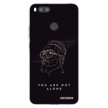 Picasee silikónový prehľadný obal pre Xiaomi Redmi A1 - You are not alone