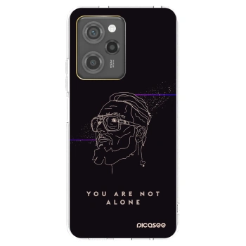 Picasee silikónový prehľadný obal pre Xiaomi Poco X5 Pro - You are not alone