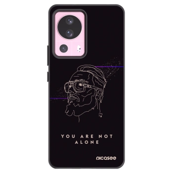 Picasee silikónový čierny obal pre Xiaomi 13 Lite - You are not alone