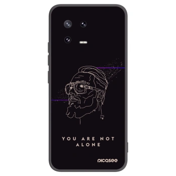 Picasee silikónový čierny obal pre Xiaomi 13 Pro - You are not alone