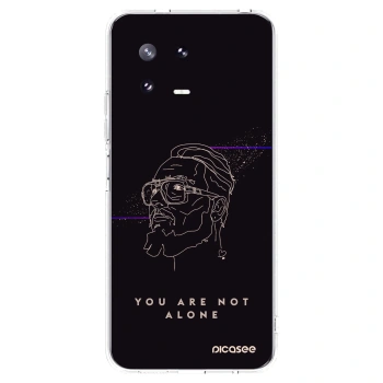 Picasee silikónový prehľadný obal pre Xiaomi 13 Pro - You are not alone