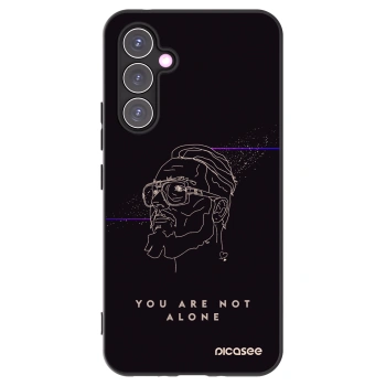 Picasee silikónový čierny obal pre Samsung Galaxy A54 5G A546B - You are not alone