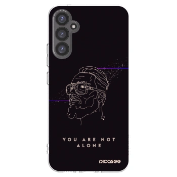 Picasee silikónový prehľadný obal pre Samsung Galaxy A34 5G A346B - You are not alone