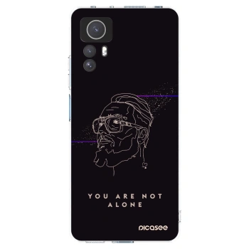 Picasee silikónový prehľadný obal pre Xiaomi Redmi Note 12S - You are not alone