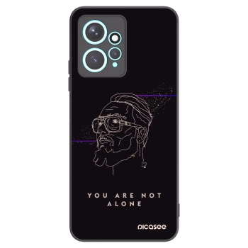 Picasee silikónový čierny obal pre Xiaomi Redmi Note 12 4G - You are not alone