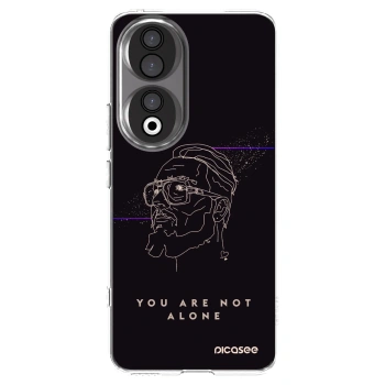 Picasee silikónový prehľadný obal pre Honor 90 5G - You are not alone
