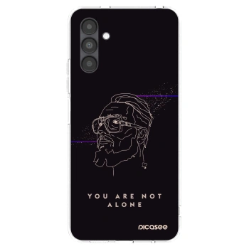 Picasee silikónový prehľadný obal pre Samsung Galaxy A04s A047F - You are not alone