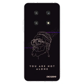 Picasee silikónový prehľadný obal pre Honor Magic4 Lite 5G - You are not alone