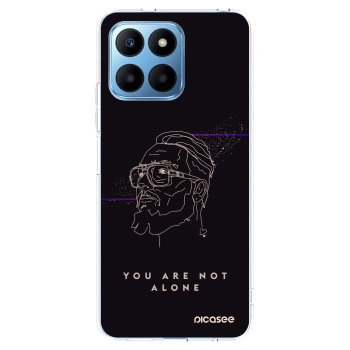 Picasee silikónový prehľadný obal pre Honor 70 Lite - You are not alone