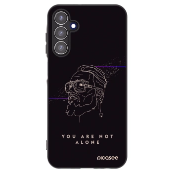 Picasee silikónový čierny obal pre Samsung Galaxy A15 A156B 5G - You are not alone