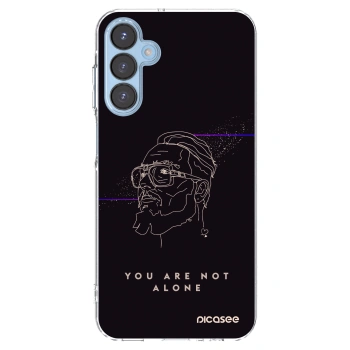 Picasee silikónový prehľadný obal pre Samsung Galaxy A15 A156B 5G - You are not alone