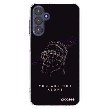 Picasee silikónový prehľadný obal pre Samsung Galaxy A15 A155F 4G - You are not alone
