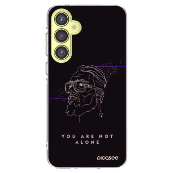 Picasee silikónový prehľadný obal pre Samsung Galaxy A35 5G A356B - You are not alone