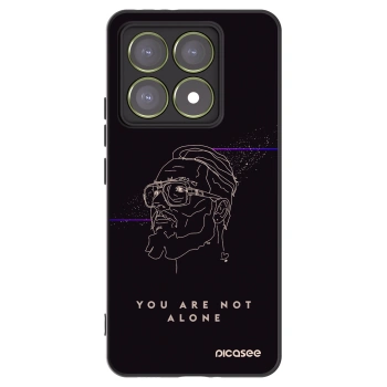 Picasee silikónový čierny obal pre Xiaomi 14T - You are not alone