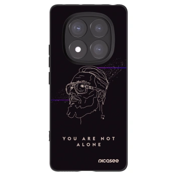Picasee silikónový čierny obal pre Xiaomi Redmi Note 14 Pro+ 5G - You are not alone