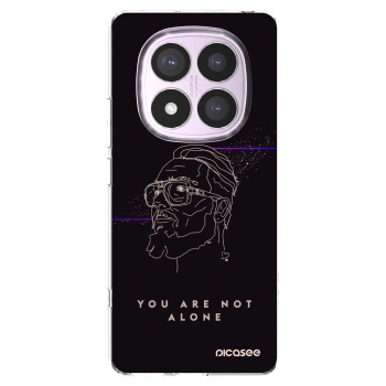 Picasee silikónový prehľadný obal pre Xiaomi Redmi Note 14 Pro 5G - You are not alone